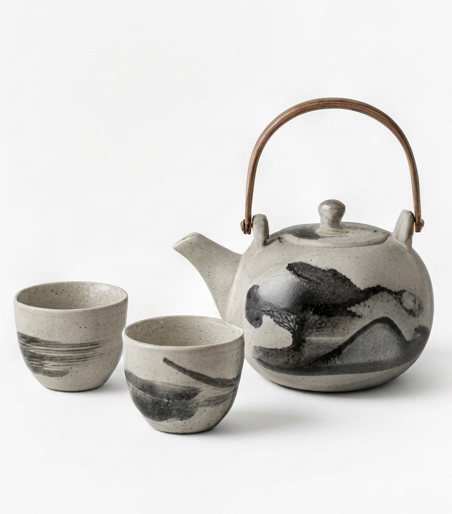 ABSTRACT WABI-SABI BOWL
