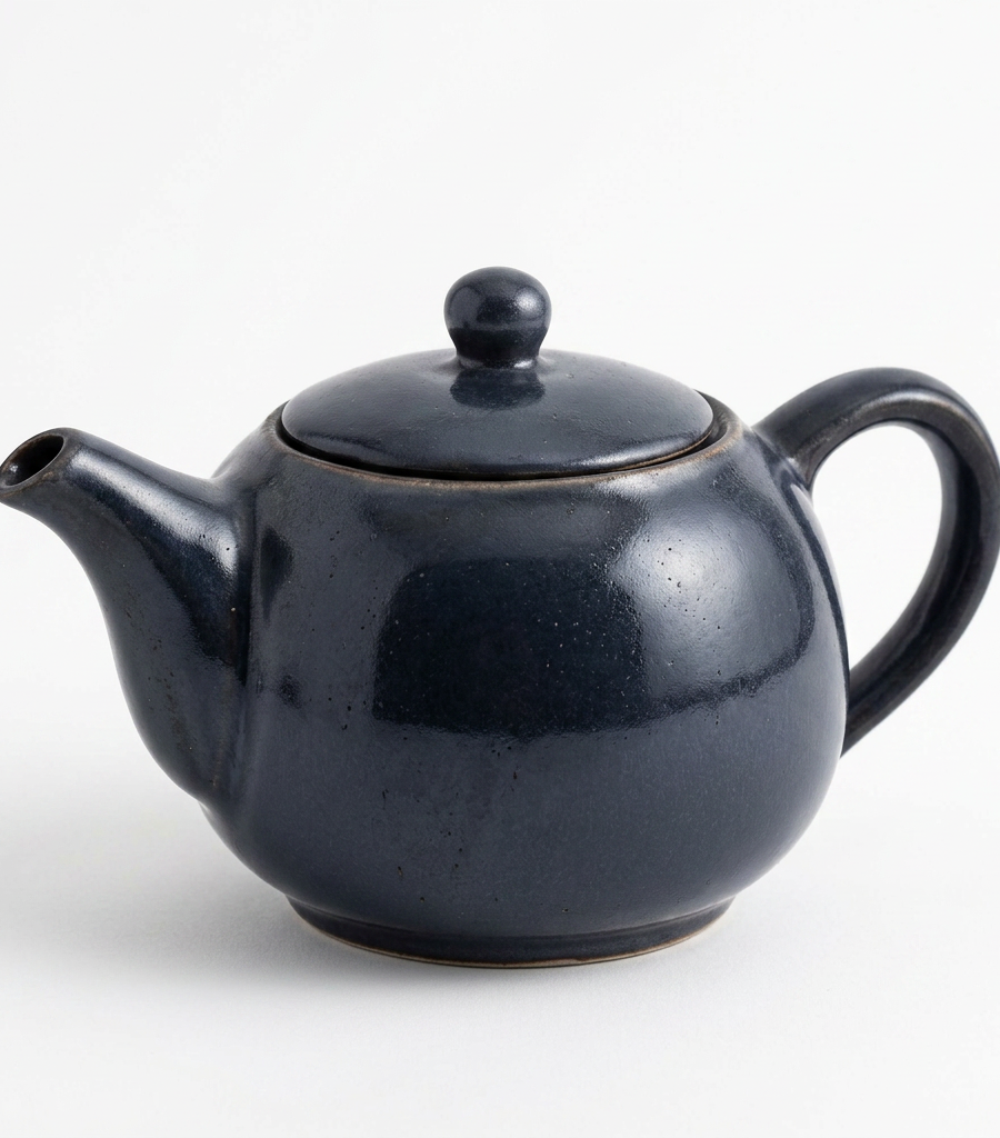 IRON-GLAZED TEAPOT