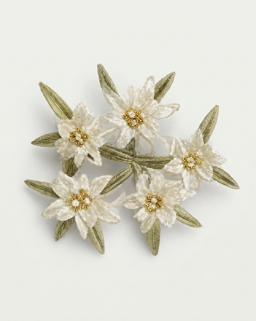 Edelweiss Brooch